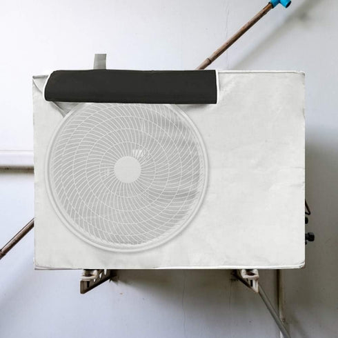Air Conditioner Covers for Outside Units - 35 x 12 x 24 in, Waterproof Dustproof with Vent Hole