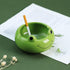 123Arts Ceramic Frog Ashtray - Animal Ashtray Flowerpot Home Decor