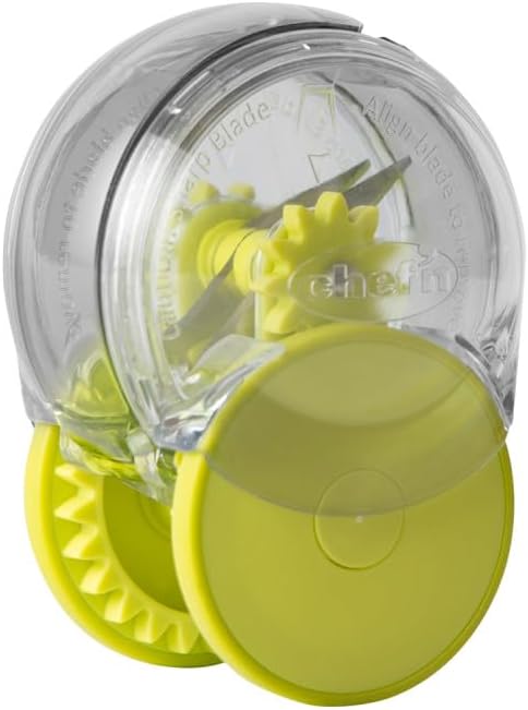 Chef’n GarlicZoom Garlic Chopper, Handheld Mincer with Rolling Action, Easy to Use and Clean