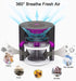 MEGAWISE H13 True HEPA Air Purifier Filter with Activated Charcoal Layer for Home, Smoke, Dust, Pet Dander