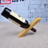 Wine Bottle Holder, Personalized Single Wine Bottle Stand Display, Bamboo Self Balancing Countertop Wine Holder for