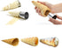 Guowall Cream Horn Mold, 21pcs Stainless Steel Ice Cream Cone Mold and Tubular Shaped Reusable Pastry Mould