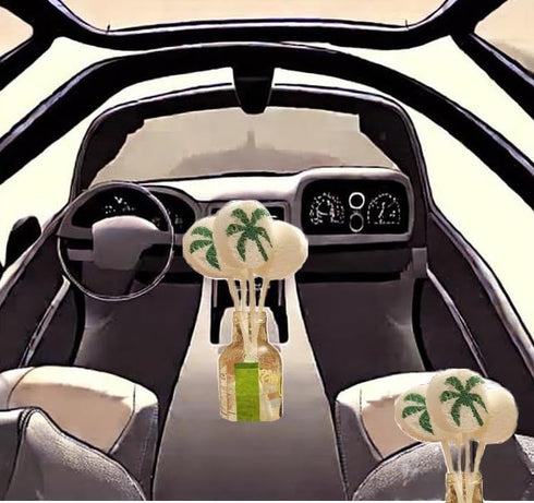 OASIS PAD for Car Humidification, 24hrs Free Power Supply Humidifier for Natural Humidification in Car