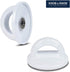 Universal Pot Lid White Knob, Compatible with Crockpot Lids, Heat Resistant Pot Knob for Glass, Steel Lids, Easy Grip