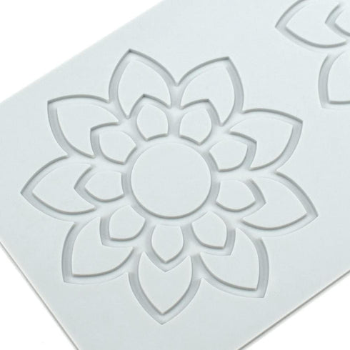 3D Hollow Leaf Fondant Lace Mold, Multi Leaves Flower Shapes Silicone Mould for Cake Decorating, B_7.56x3.92