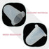 LIFKOME 8pcs Cake Frosting Tip Covers, Silicone Piping Tip Sleeves, Protective Cap Bakeware Set