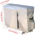 Air Conditioner Covers for Outside Units - 35 x 12 x 24 in, Waterproof Dustproof with Vent Hole
