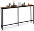 CAPHAUS 47 Narrow Long Console Table for Entryway, Classic Design Sofa Living