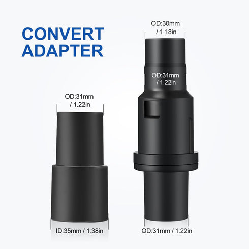 LANMU Universal Vacuum Attachments, Compatible with Shark Navigator Lift-Away NV360 NV352 NV356E, Rotator NV501