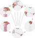 Filter Cotton Sticks | 10 Packs Mini Portable Replacement Wicks for USB Humidifier Diffuser