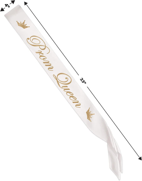 Beistle Prom Queen Satin Sash