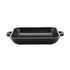 G.E.T. CA-104-BK/BK Heiss Cast Aluminum Mini Square Grill Pan, 6" x 6", Black