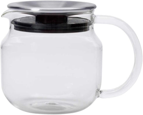 KINTO 8684 One-Touch Teapot, 15.2 fl oz (450 ml), Stainless Steel