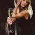 Bella Vino Hand Blown Crystal Champagne Flutes - Set of 2, 10.5", Clear, 7 oz, Premium Crystal Glasses, Great Gift