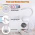 AYNEFY Magnetic Washer Door Prop, Universal Front Load Washer Door Holder to Keep Dry (White)