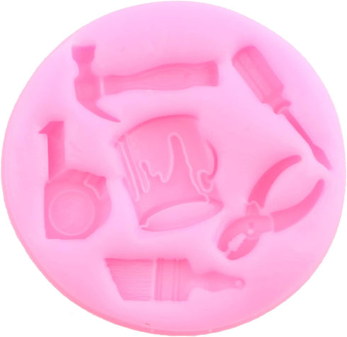Mujiang Fondant Silicone Molds for Chocolate, Candy, Sugarcraft Cupcake Topper Cake Decorating Tools
