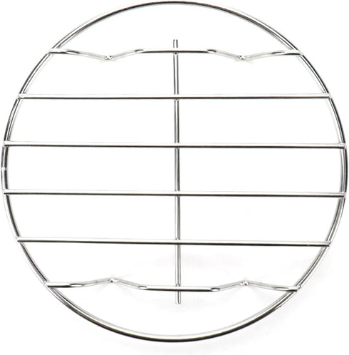 3 Pcs Cooling Racks - Round Steamer Rack Canning Rack for Baking - Stainless Steel, 6 inch
