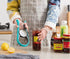 Utoolmart Blue Multi Function Bottle Can Opener, Jar Opener for Seniors, 1Pcs