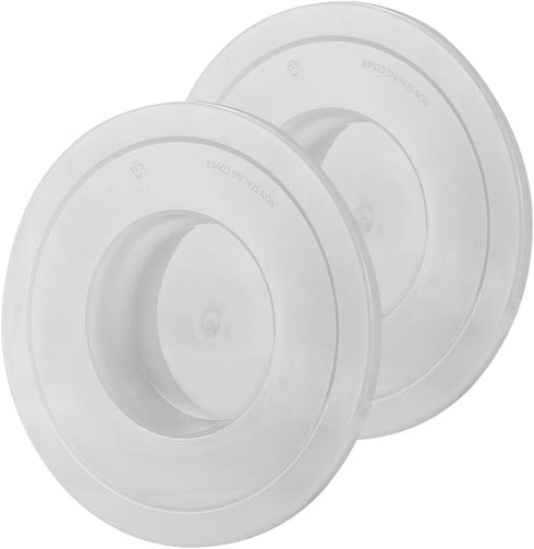Upgrade KitchenAid Mixers Bowl Covers, Fits 5-6 Quart Stainless Steel Bowl Lift Models KV25G KP26M1X (2 Pack)