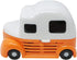 allydrew Cute Portable Mini Vacuum Cleaner for Home and Office, Orange Truck