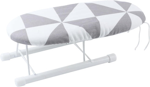 Mini Ironing Board Portable 10.2" Folding Ironing Board with Cloth Cover for Collar Cuff Shoulder Corner (Style 3)