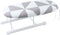 Mini Ironing Board Portable 10.2" Folding Ironing Board with Cloth Cover for Collar Cuff Shoulder Corner (Style 3)