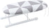 Mini Ironing Board Portable 10.2" Folding Ironing Board with Cloth Cover for Collar Cuff Shoulder Corner (Style 3)