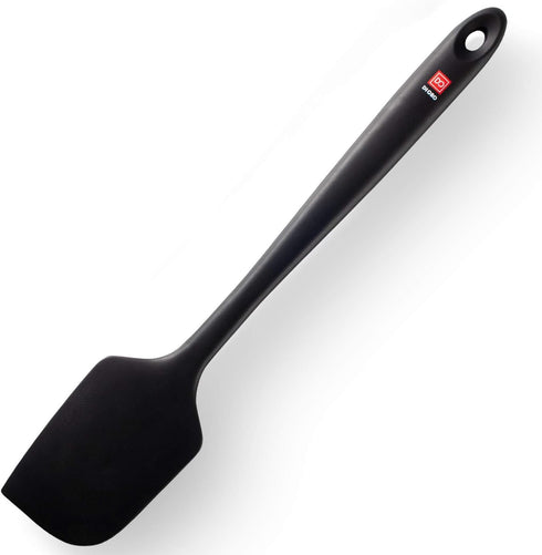 DI ORO Seamless Series Pro 14 Inch Extra Large Silicone Spatula - 600°F Heat-Resistant Rubber Spatula for Baking,