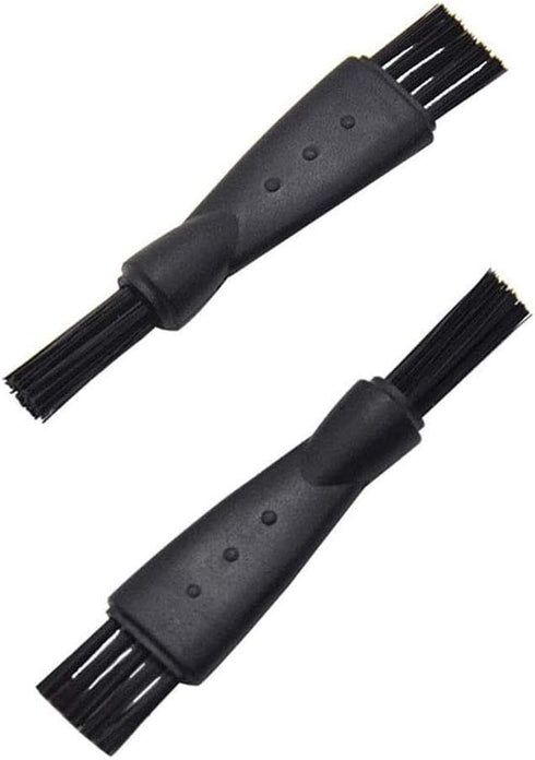 8pcs 60mm Plastic Cleaning Brush for Spices Herb Grinders, Black