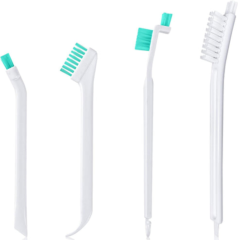 Small Cleaning Brushes Set, 4 PCS Tiny Detail Household Cleaning Tool for Window Track, Sliding Door, Kitchen