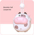 AYNEFY Mini Hanging Neck Fan, USB Rechargeable Portable Cooling Necklace Fan for Outdoor Camping
