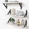 Forbena White Floating Shelves for Wall Decor Set of 3, 17 x