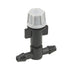 XINGYHENG 100Pcs Garden Irrigation Kit, Adjustable Misting Drippers with Tee Connector for Flower Pot Garden