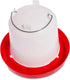 Set 1.5 11 Chicken Waterer and Feeder | Gallon Poultry Drinker and Pound Feeder Combo | for Chickens, Ducks, Turkeys