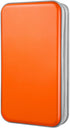Bivisen DVD Case Holder Wallet Binder, 96 Capacity CD/DVD Storage Organizer for Car, Home, Travel (Orange)