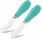 Butter Spreader Knife Set, 2-Pack Stainless Steel Cheese and Butter Knives with
