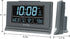 DreamSky Digital Alarm Clock, 5 Inch Large Display, Battery Backup, USB Charging Ports, 12/24H