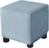 Ottoman Cover Square Velvet Storage Ottoman Slipcovers Thick Stretch Footrest Foot Stool