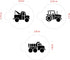 Designer Stencils Trucks Cookie Set - Beige/Semi-Transparent