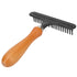 Handheld Carpet Rake, Stainless Steel Grooming Tool for Cleaning Shag Rugs, Portable Carpet Rake