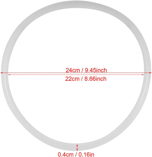 Pressure Cooker Replacement joint cocotte minute seb 8l joint cocotte minute seb 6l Gasket Silicone Gasket Rings for Home Cooker Kitchen Tool (Diameter 22CM)