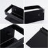 KES 16 Inch Aluminum Spice Rack Organizer, Wall Mount Seasoning Holder, Anodized Black, 2 Pack, KSR401S40-BK-P2