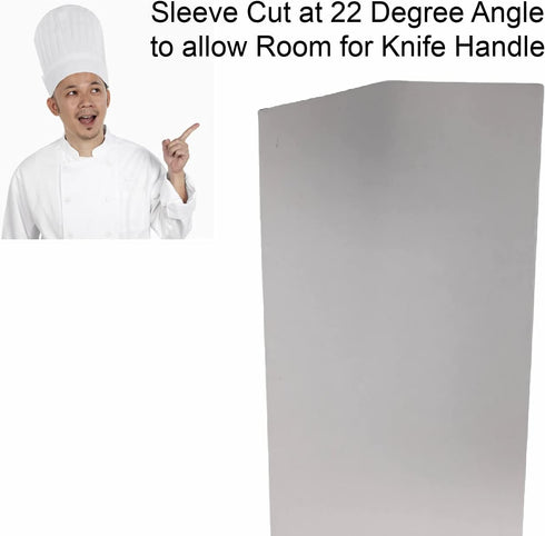 Knife Sleeves for 10" Chef Knives, 10 Pack, Safely Transport and Store Kitchen Knives