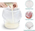 Nut Milk Bag for Straining - Reusable Fine BPA-Free Strainer, Cheesecloth Unbleached, Yogurt Strainer, Juice Filter