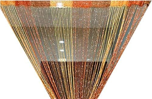 ave split Decorative Door String Curtain Panel, Wall Fringe Divider, 100cm*200cm (#018332)