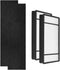 Nispira True HEPA Replacement Filter H + Carbon Pre Filter B - Compatible with Honeywell HRF-H1 HRF-H2 HRF-B1, Fits Air
