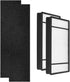 Nispira True HEPA Replacement Filter H + Carbon Pre Filter B - Compatible with Honeywell HRF-H1 HRF-H2 HRF-B1, Fits Air