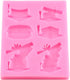 Nurse Graduation Themed Silicone Mold for DIY Cake Decoration, Doctor Nurse Grad Hat Fondant Molds, Cupcake Topper,