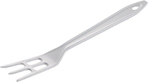 Hutzler LOPOL Reinforced Nylon Utensils, 11", White, Set of 8