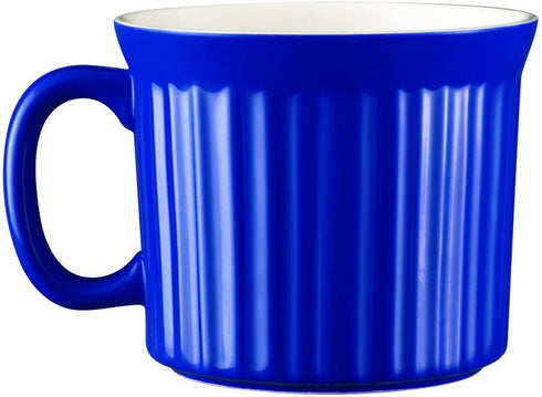 Corningware 1105119 20-Ounce Oven Safe Meal Mug, Blueberry, with Vented Lid